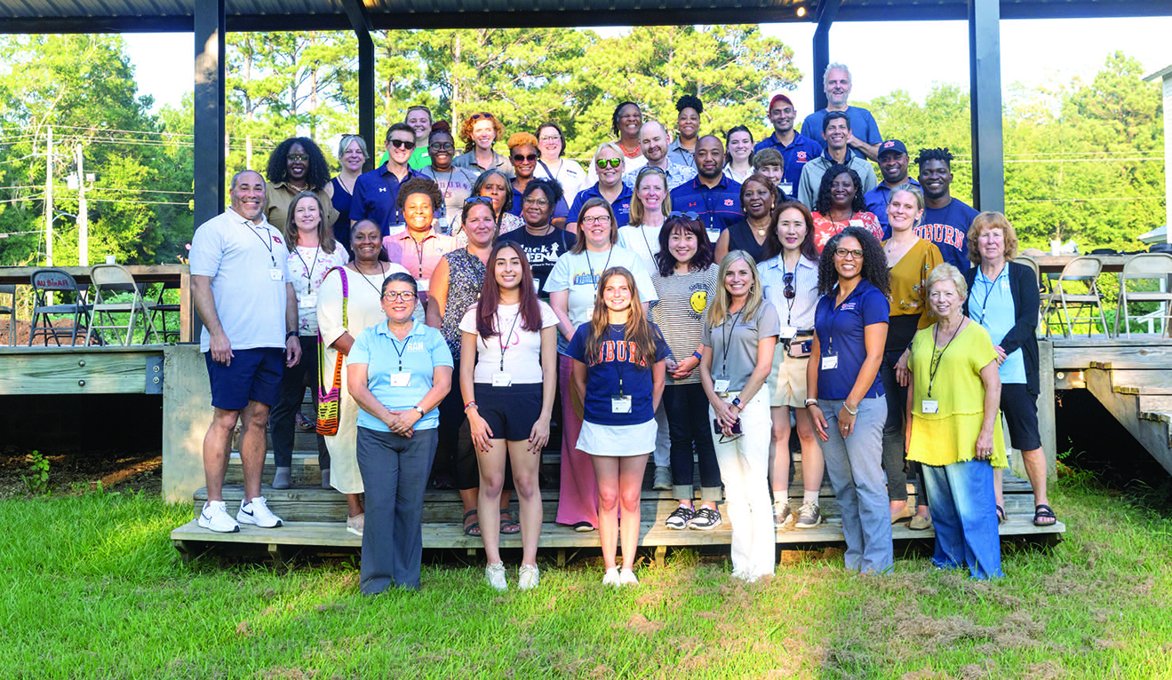 Auburn University cohort visited with organizations and community leaders in Alabama Black Belt counties, including stops in Selma, Boligee, Greensboro and Newbern.