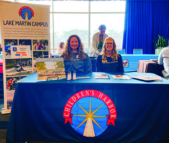 Lake Martin staff at the 6th Annual Cary Center Nonprofit Meet Me at the VIC - Volunteer, Internship, and Career Fair