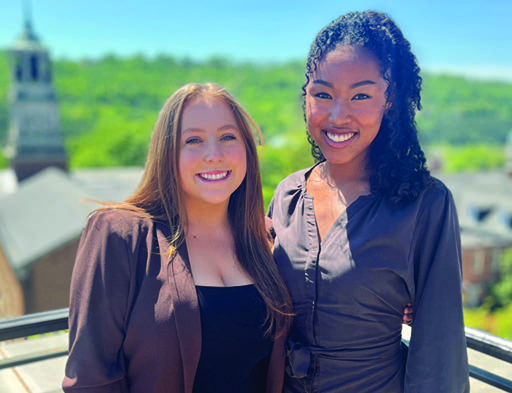 Autumn Edwards and Keila Adams