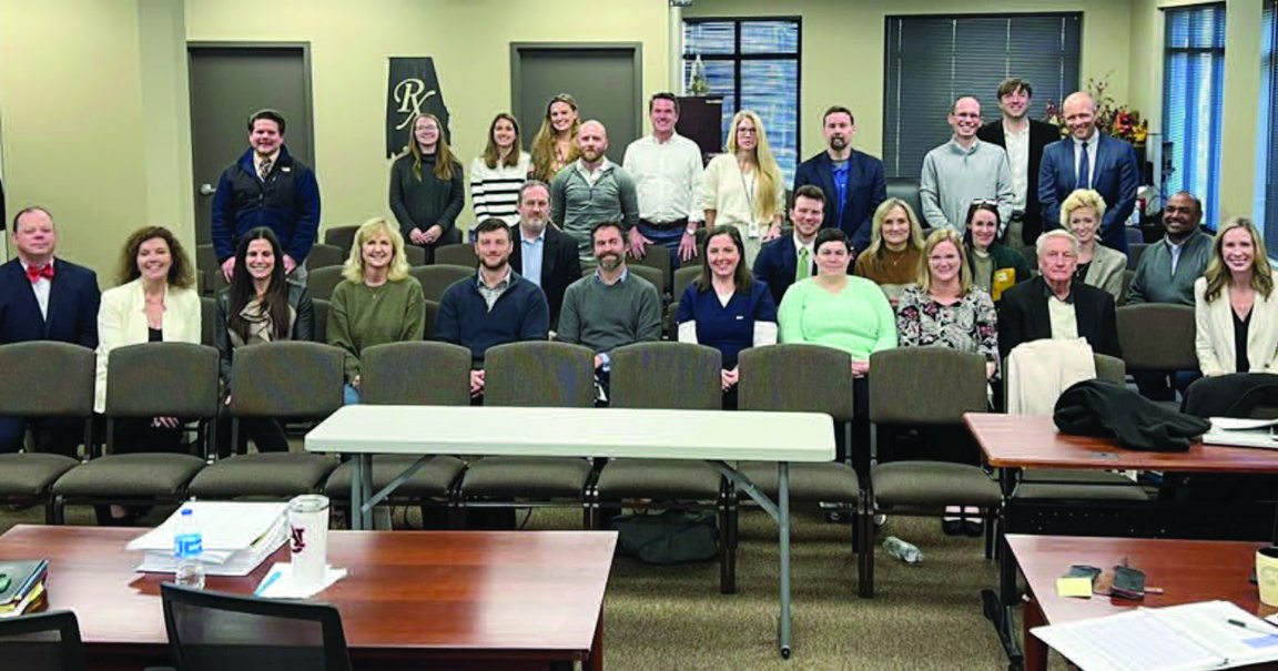 Alabama Board of Pharmacy workgroup-Amber Peacock, Bobby Giles (back row)