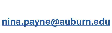 334.844.4917 nina.payne@auburn.edu