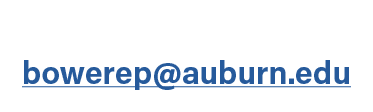334.844.1012 bowerep@auburn.edu
