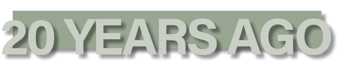 20 Years Ago - Title