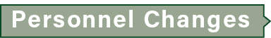 Personnel Changes