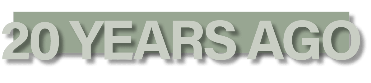 20 Years Ago - Title
