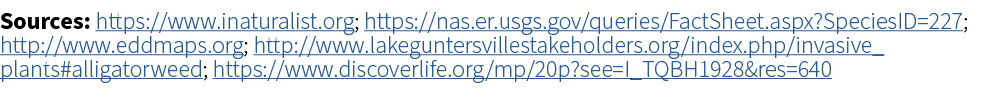 ﻿Sources: https://www.inaturalist.org; https://nas.er.usgs.gov/queries/FactSheet.aspx?SpeciesID=227; http://www.eddma...