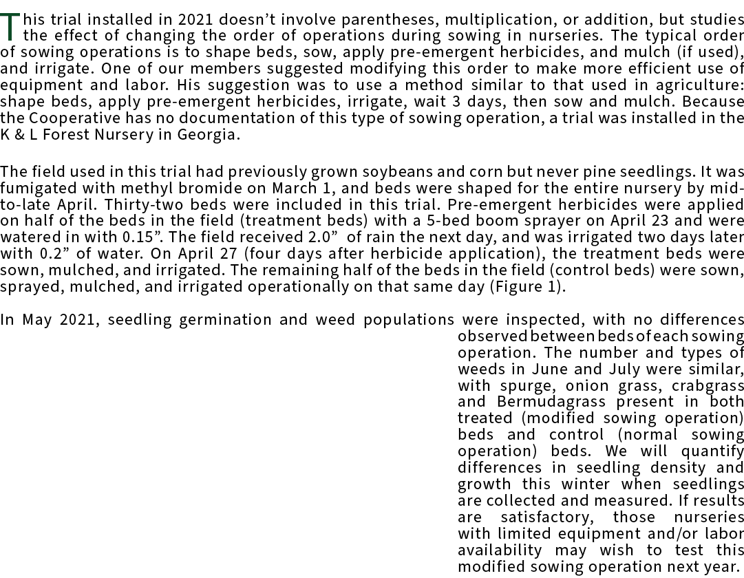 This trial installed in 2021 doesn’t involve parentheses, multiplication, or addition, but studies the effect of chan...
