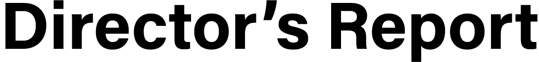 TITLE - Director’s Report