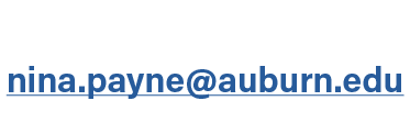 334.844.4917 nina.payne@auburn.edu