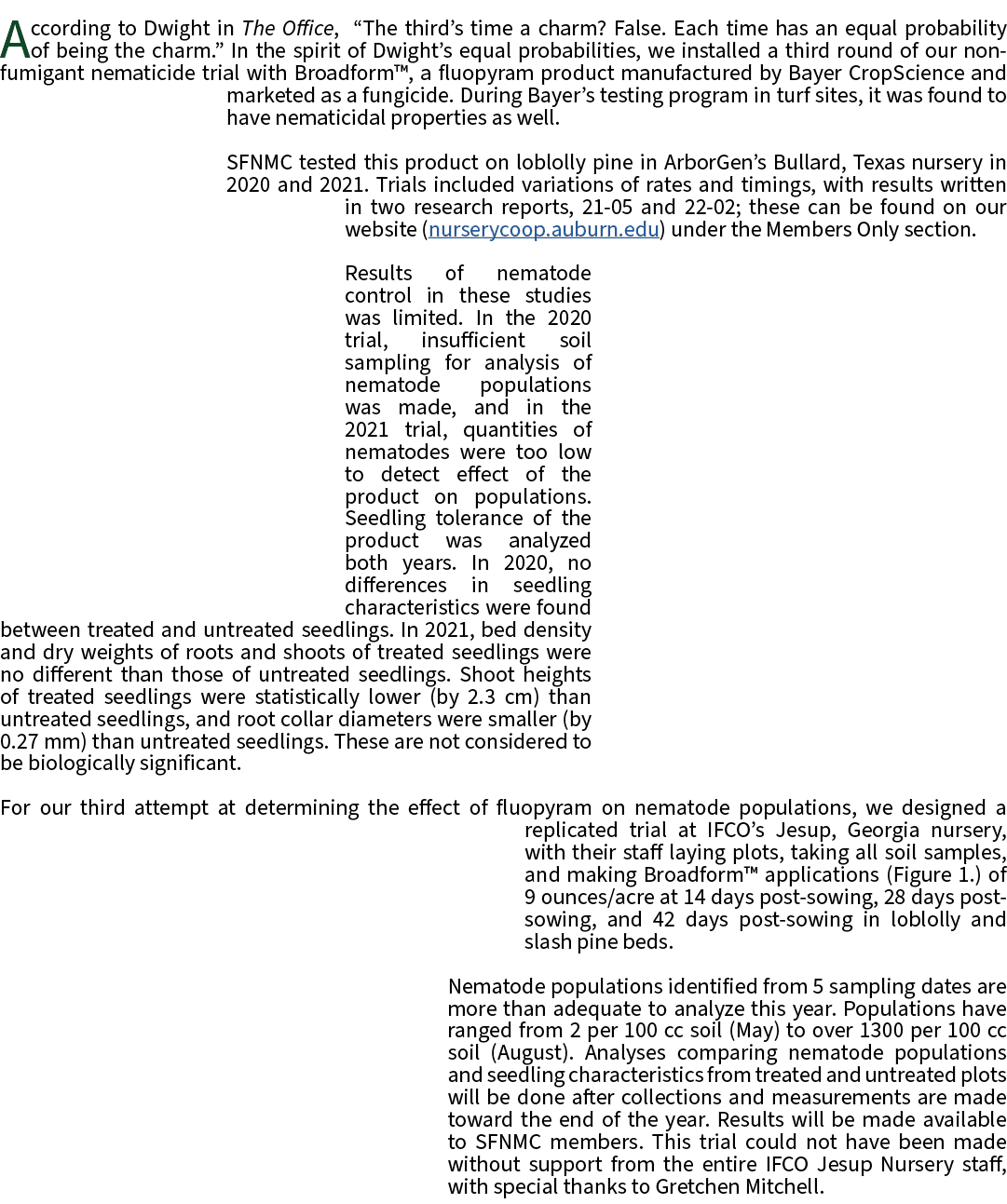 According to Dwight in The Office, “The third’s time a charm? False. Each time has an equal probability of being the ...