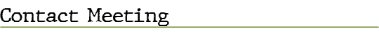 Contact Meetin