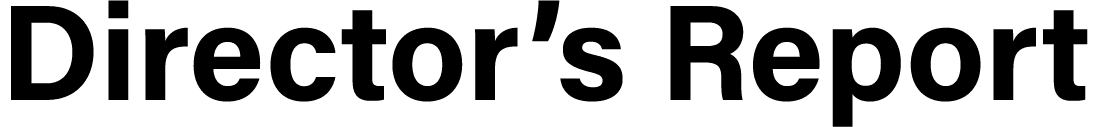 ﻿Director’s Report