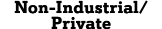 Non Industrial/ Private