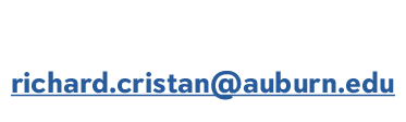 334.844.1072 richard.cristan@auburn.edu