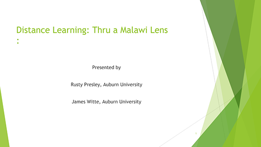 Presentation Title Slide