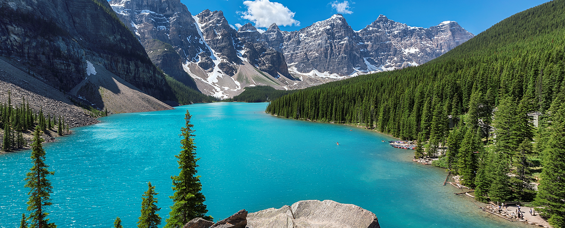 Moraine lake, Banff National Park, Canada