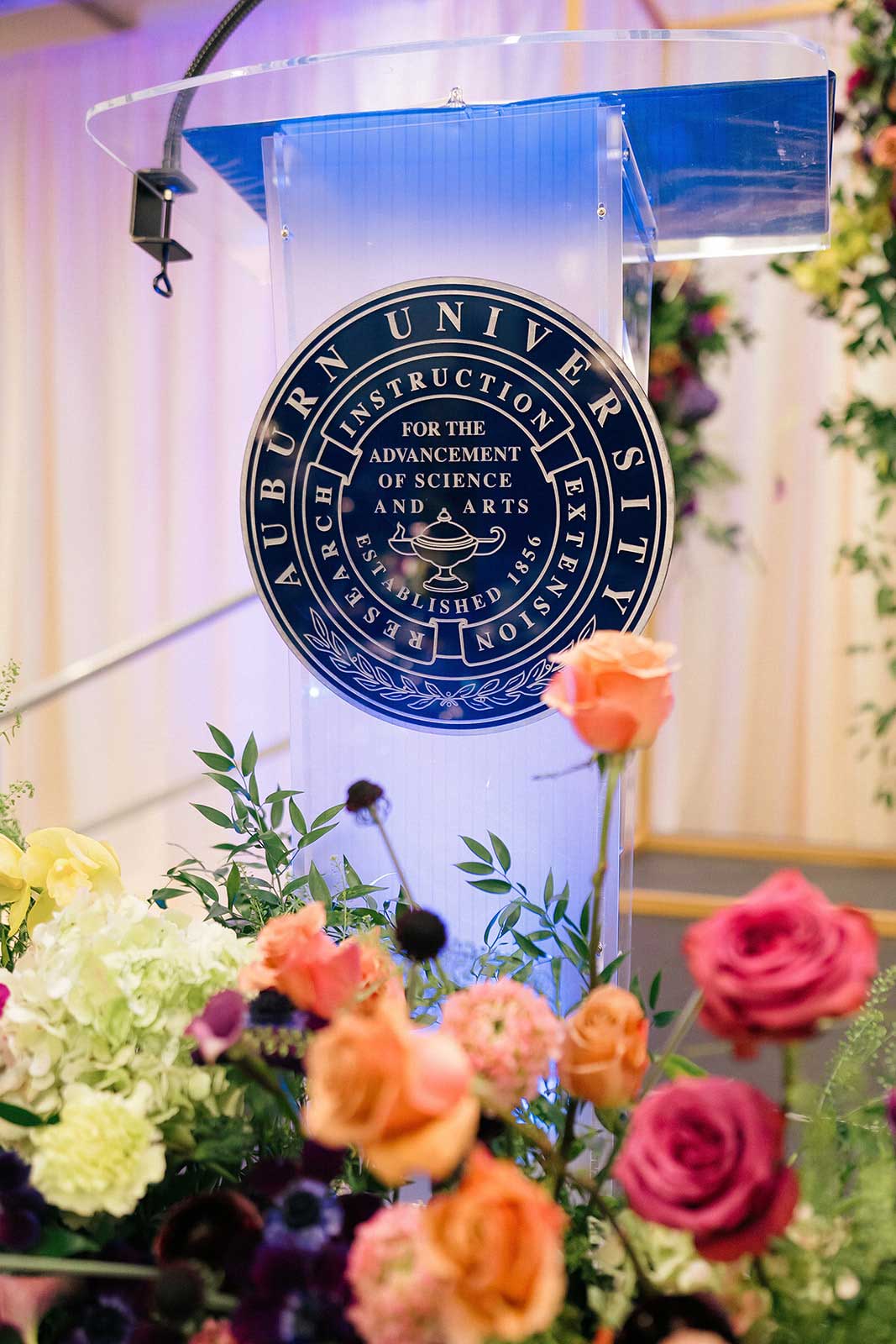 Provost Advising Awards 2026 podium