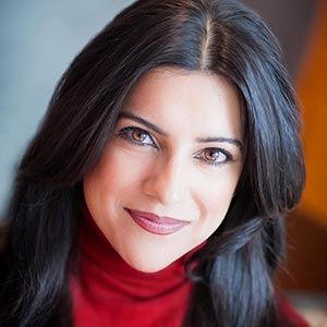 Portrait photograph of Reshma Saujani