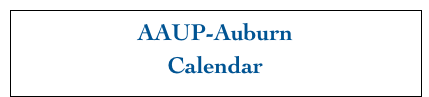 AAUP-Auburn
Calendar