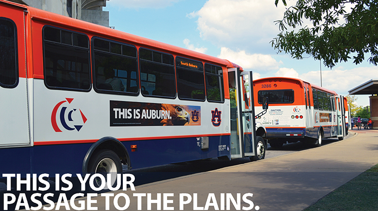This Is Your Passage To The Plains. Tiger Transit image.