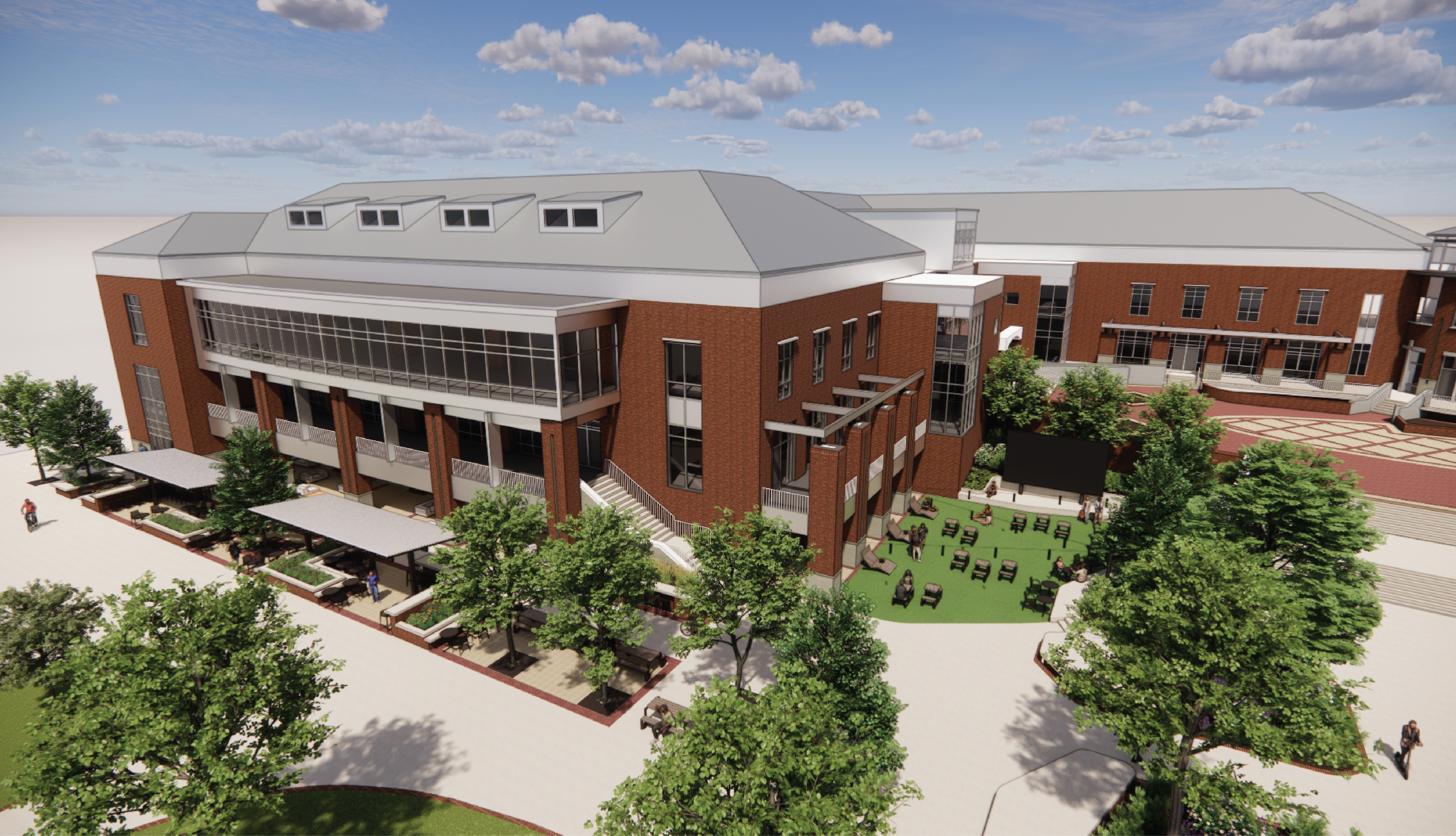 Melton Student Center Patio Renovation