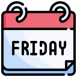 Friday on a calendar