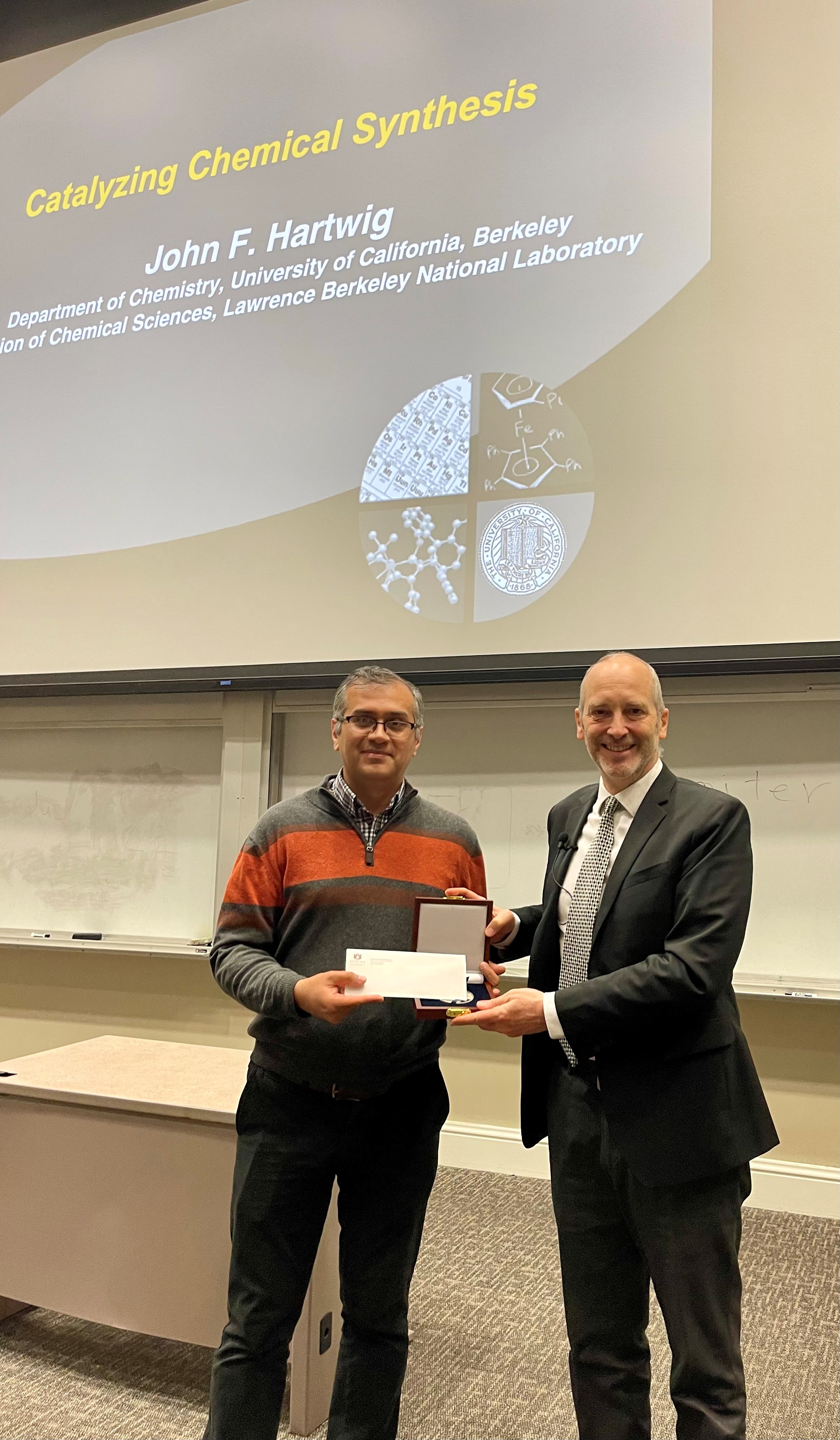 John F. Hartwig receives 2024 Kosolapoff Award sharing insight of ...