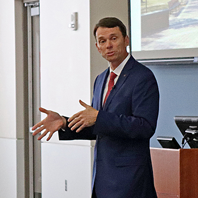 Provost Bill Hardgrave Speaking to Auburn University Young Professionals