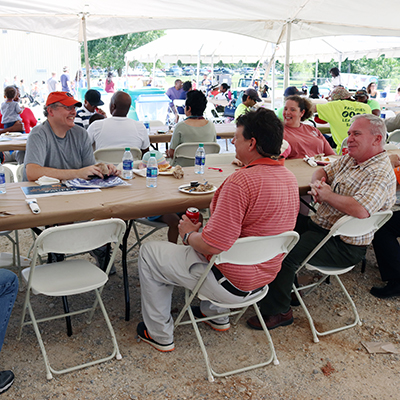 OIT Employees at Auburn's Family Fun Day