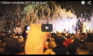 Screen shot of the 2011 commercial.