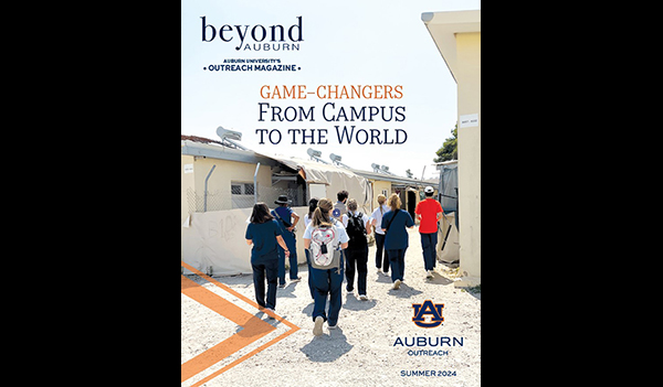 Cover of Beyond Auburn magazine Summer 2024 issue Game-Changers