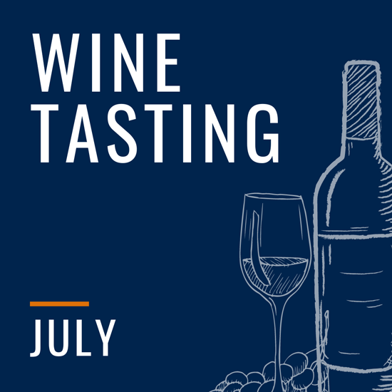 Wine Tasting Event July Icon