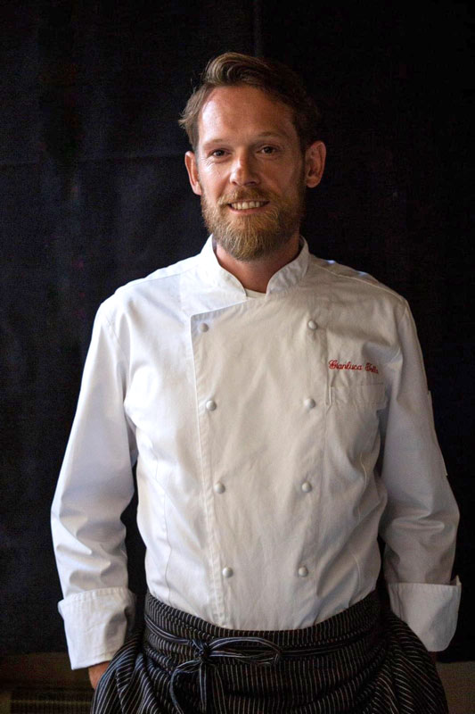 Photo of Chef Gianluca Tolla.