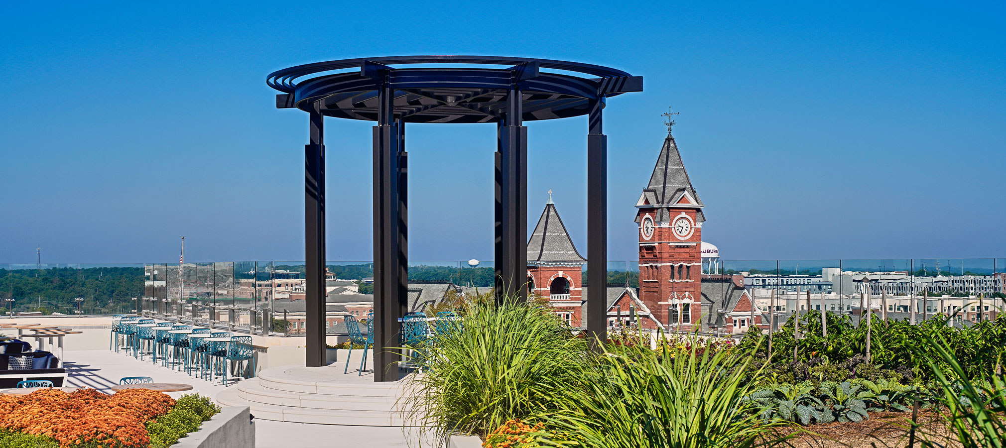 Rooftop of Rane Center.