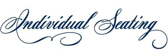 Individual Seating Wordmark Header