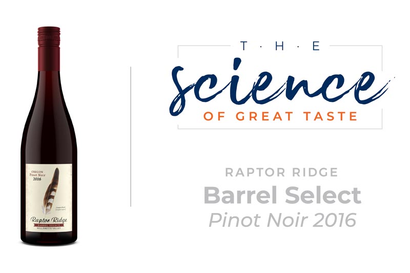 Photo of a bottle of Barrel Select Pinot Nior