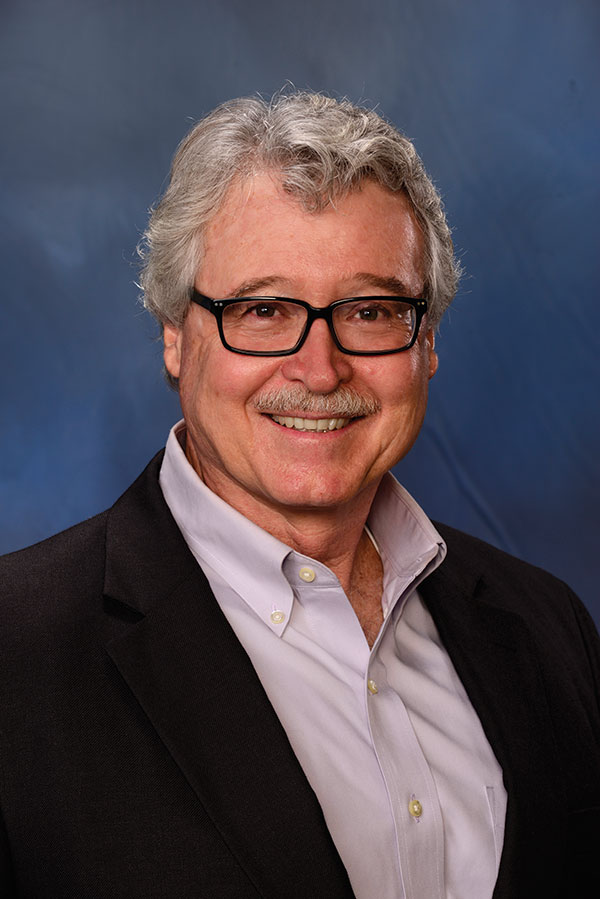 Portrait photograph of Barry Burkhart