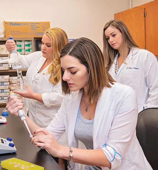 Sarah Peade, Dr. Vinicia Biancardi, Francesca Mowry