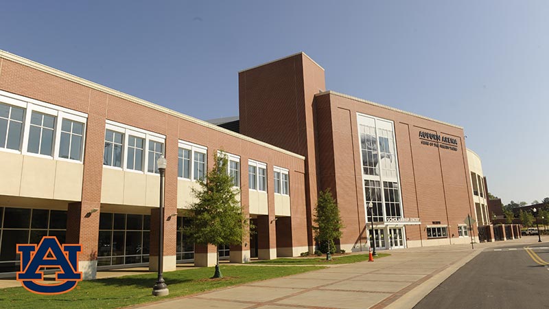 Outside of the Auburn Arena