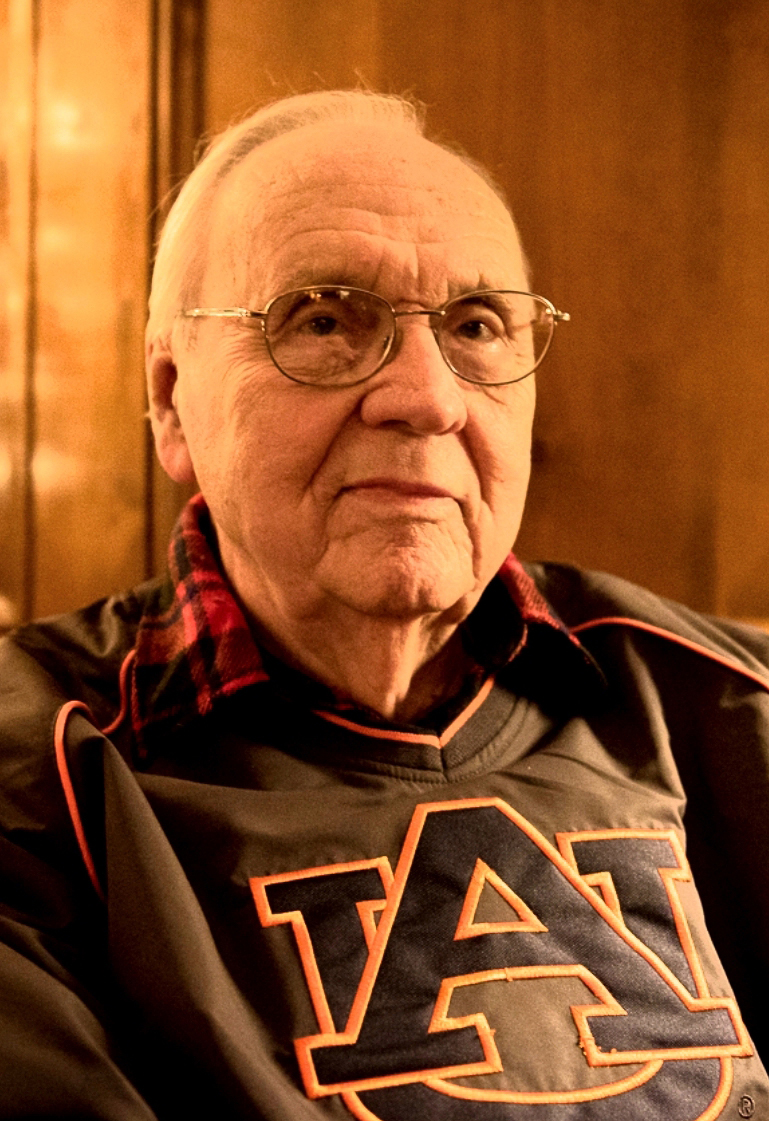 Rich Richardson in AU sweatshirt