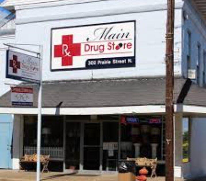 Exterior of Main drugs store