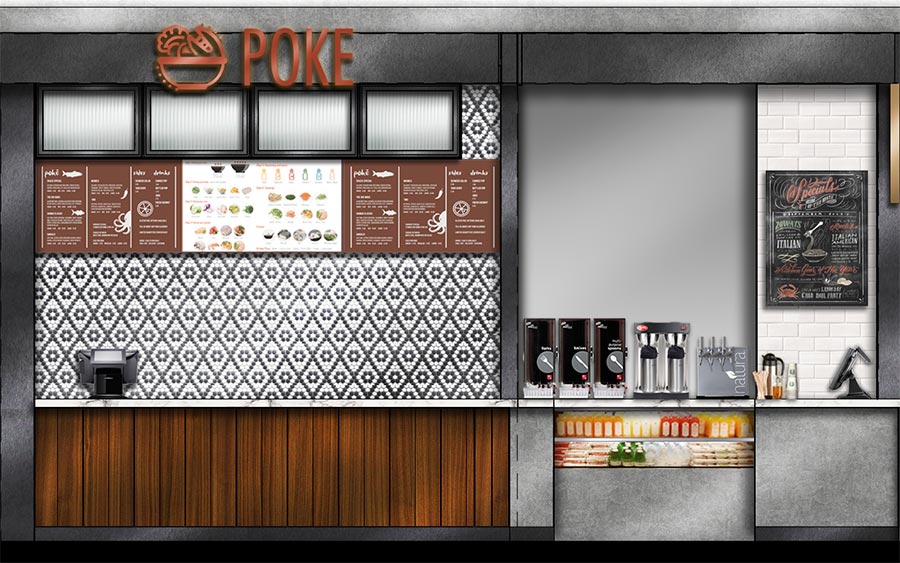 Poke vendor rendering