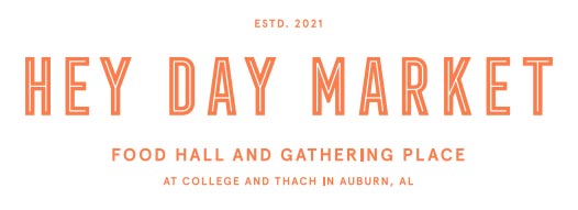 Hey Day Market orange logo